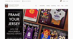 Desktop Screenshot of championsport.com.au